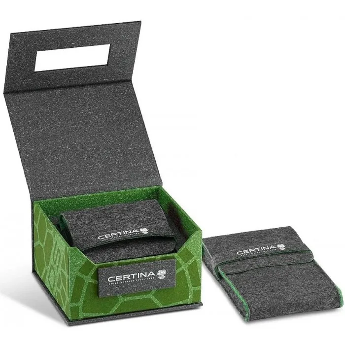 C045.417.16.041.00 שעון סרטינה חדש לברים ברצועת עור כחולה | דגם כרונגרף | מנגנון שווצרי כולל 5 שנים אחריות יבואן רשמי | Certina DS-8 Chrono C0454171604100 Blue Dial 41mm