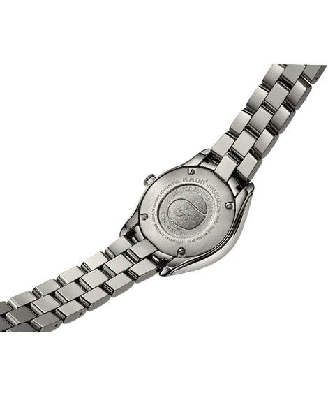 R-60273096 | R32027962 שעון יוקרתי ומיוחד של ראדו לאישה | דגם קרמיקה פלאזמה מסדרת הייפרכרום בלוח כחול פנינה משובץ מהדורה מוגבלת 996 יחי בעולם 5 שנים אחריות יבואן רשמי Ash Barty II Limited Edition