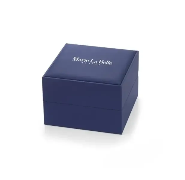 MLB.613.211 שעון מרי לה באל זהב לאישה | דגם מלבני בלוח רומי | זכווכית ספיר | שעון יוקרתי אופנתי לנשים | Marie La Belle Watch for women featuring Swiss movement MLB.613.211