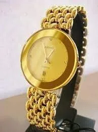 R-37432126 שעון יד ראדו פלורנס יד 2 לנשים| דגם זהב הגדול כולל כרטיסים וקופסא | שעון זהב בלוח זהב כולל אחריות | Rado Florence R48743263 Men';s Watch