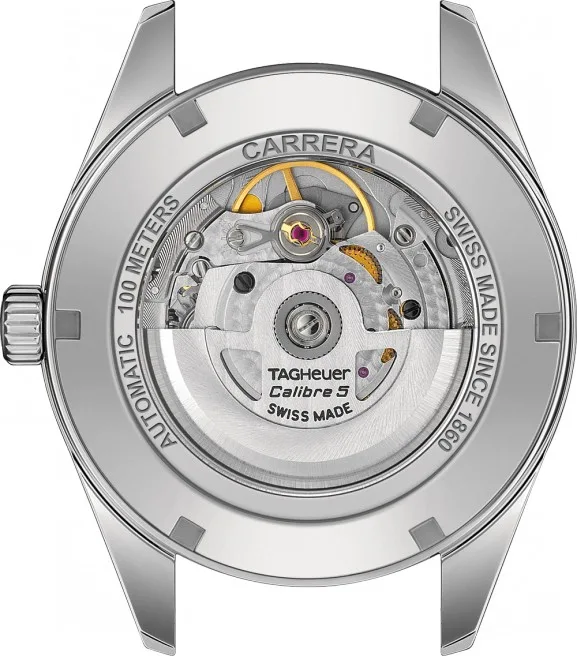 WAR211C.BA0782 שעון טאג הויאר אוטומטי לגברים מסדרת קררה היוקרתית | שעון יד 2 שמור מאד | לוח אפור סאנריי מיוחד | אחריות קופסא וספרים | גב אחורי שקוף | קליבר 5 המוצלח | TAG Heuer WAR211C.BA0782