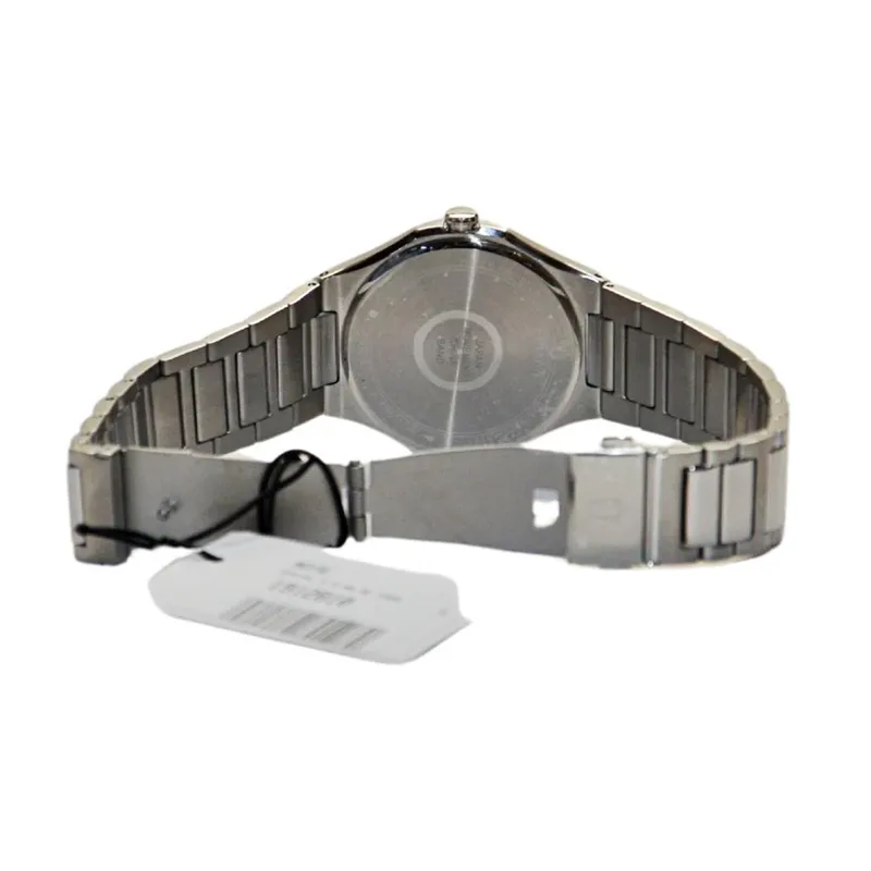 96D156 שעון יד בולובה אלגנטי ספורטיבי לגברים | דגם בלוח שחור מיוחד משובץ 8 יהלומים | שנתיים אחריות | מלאי מוגבל | Bulova Men';s 96D156 Diamond Accent Watch