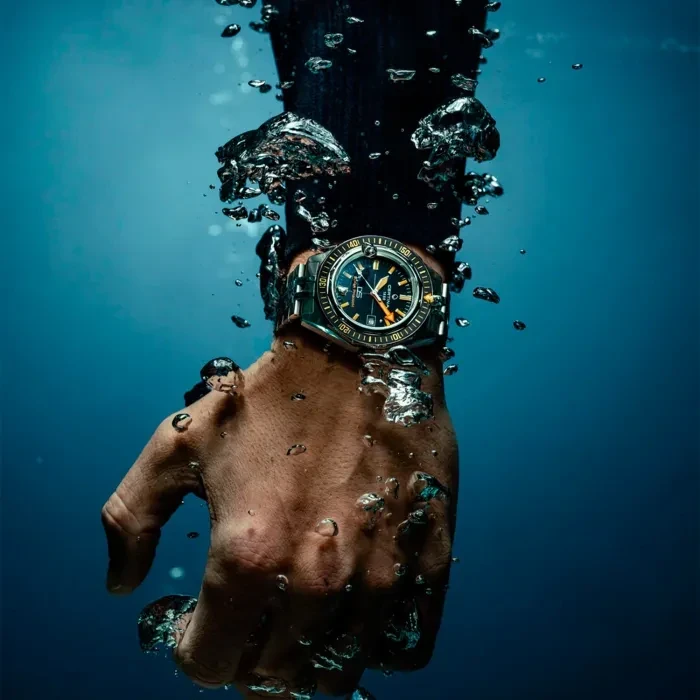 C050.607.44.051.02 שעון סרטינה 2000 מטר חדש טיטניום | דגם אוטומטי עם 2 רצועות | באזל קרמי | 5 שנות אחריות יבואן רשמי | Certina DS Super PH2000M C0506074405102