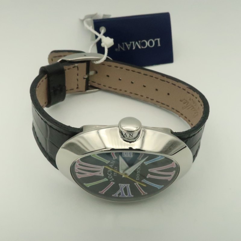שעון יד לוקמן לנשים | שעון יוקרתי חדש חדש נמכר מתצוגה כיד 2 | שעון מגיע כסט עם 2 רצועות להחלפה | קולקציית שעונים מיוחדת | לוקמן איטליה | שנה אחריות | Locman Glamour Donna Women';s Quartz Watch 410
