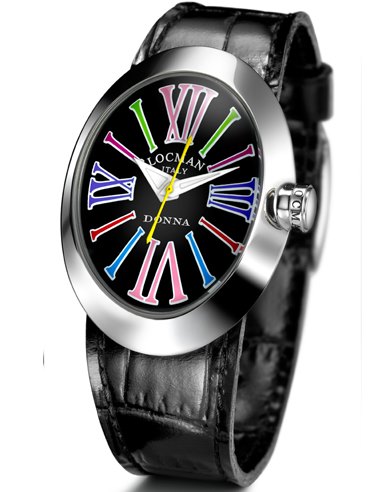 שעון יד לוקמן לנשים | שעון יוקרתי חדש חדש נמכר מתצוגה כיד 2 | שעון מגיע כסט עם 2 רצועות להחלפה | קולקציית שעונים מיוחדת | לוקמן איטליה | שנה אחריות | Locman Glamour Donna Women';s Quartz Watch 410
