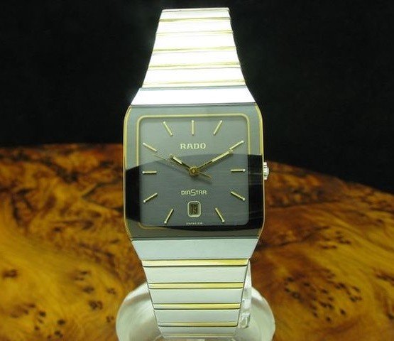 שעון ראדו מיוחד ונדיר מסדרת אנטום | דגם יוניסקס במצב מעולה | דגם קרמיקה משולב פסי זהב | שנה אחריות | חנות שעונים בראשון לציון | Rado Diastar Anatom 129.0266.3