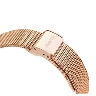 K3M2162Y שעון יד לגבר של קלווין קליין דגם זהב רוז בלוח שחור פסים | שנתיים אחריות | Men';s Watch CALVIN KLEIN Minimal Rose Gold