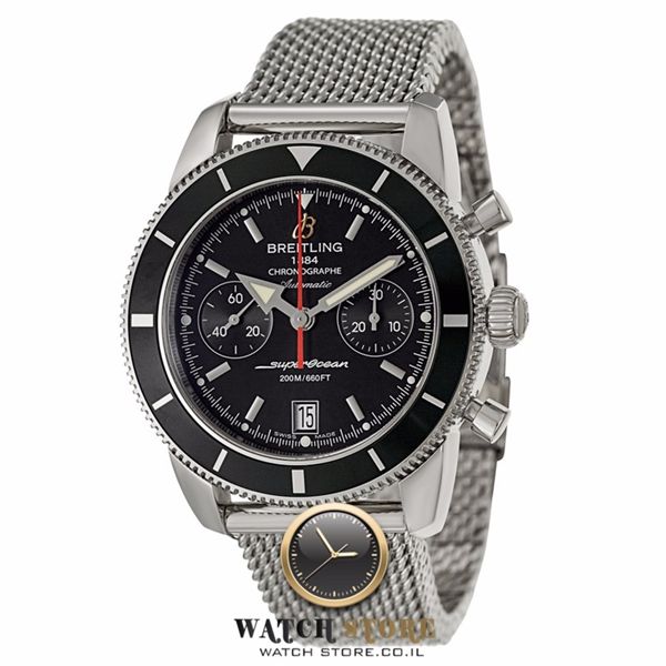 שעון יד יוקרתי לגבר | קולקציית שעוני ברייטלינג בישראל | Breitling Superocean Heritage Chronograph 44MM