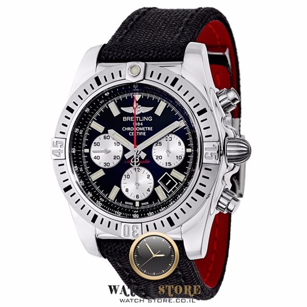 שעון ברייטלינג אוטומטי לגבר | שעוני יוקרה במחירי חיסול | ברייטלינג בישראל | Breitling Chronomat 44 Airborne Automatic