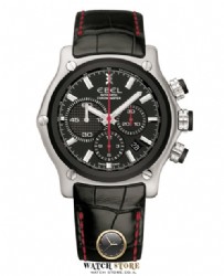 שעון יד איבל כרונו לגבר | שעון יד שנייה | חנות שעוני יוקרה אחריות שנה | Ebel 1911 BTR Chronograph Watch E9137L73