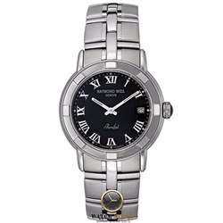 שעון יד ריימונד ווייל יד שנייה במצב מצויין | שנה אחריות | שעוני יוקרה יד 2 Raymond Weil 9541-ST-00208 Parsifal Quartz