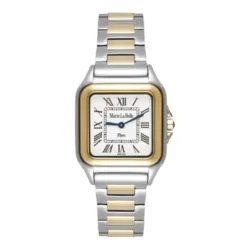 MLB.610.311 שעון לנשים של מרי לאבל מונקו | דגם משולב זהב בלוח רומי | מנגנון שווצרי | שעון יוקרתי אופנתי | Marie La Belle Watch – premium women’s watches MLB.610.311