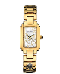 שעון בלמיין זהב מרובע לנשים | חדש לחלוטין נמכר מתצוגה | 322.3650.33.83 BALMAIN Women's Watch | שנה אחריות |